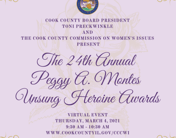 24th Annual Peggy Montes Unsung Heroine Award